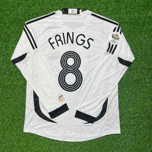 Germany World Cup 2006 Torsten Frings Long Sleeve White Football Jersey