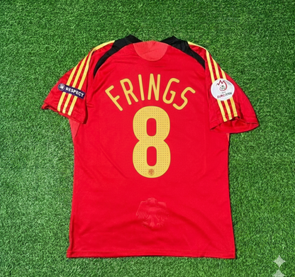 Germany EURO 2008 Torsten Frings Away Red Retro Football Jersey Kit