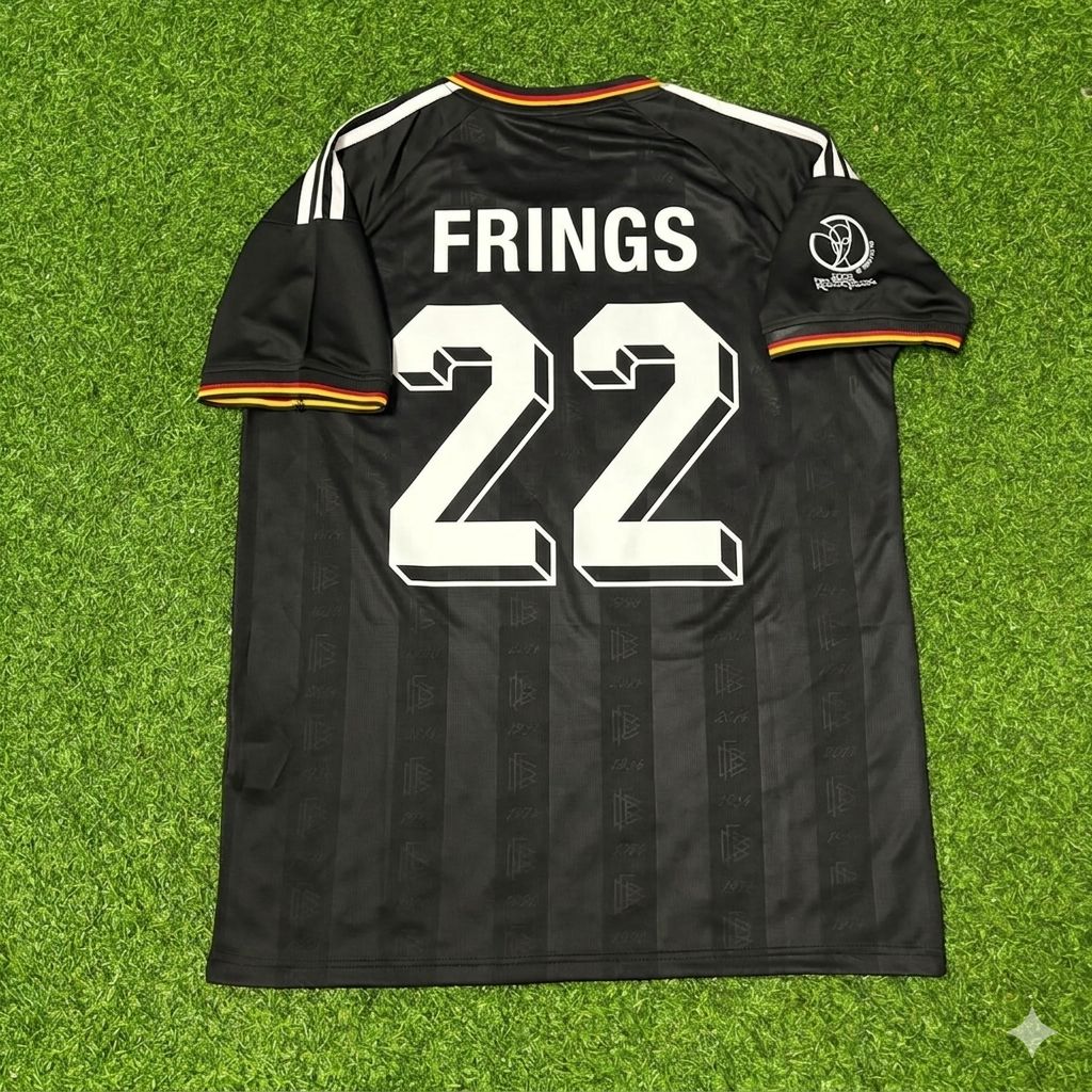 Germany World Cup 2002 Torsten Frings Black Special Retro Football Jersey