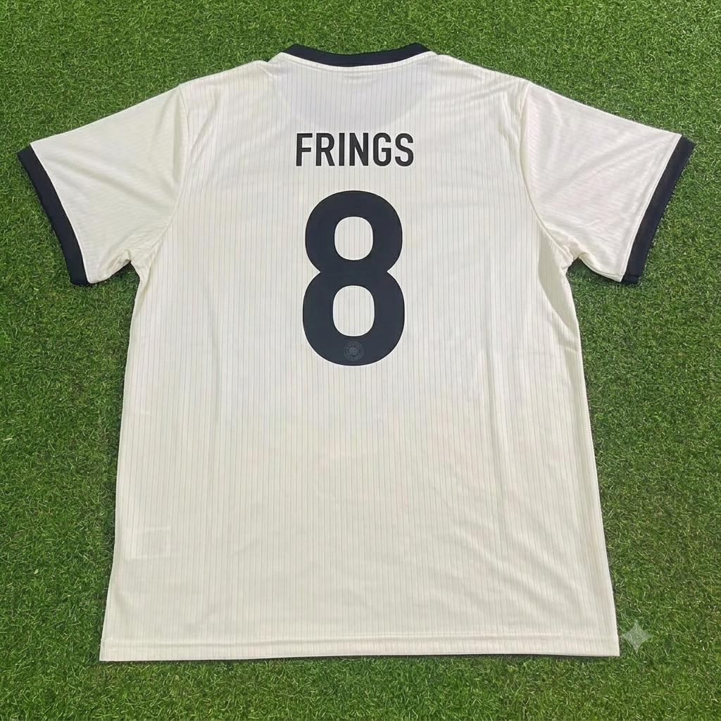 Torsten Frings Germany 125 Year Special White Football Jersey Kit