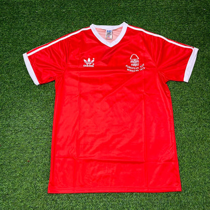 Trevor Francis Nottingham Forest 1979 European Cup Final Retro Football Jersey Kit