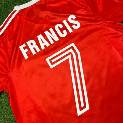 Trevor Francis Nottingham Forest 1979 European Cup Final Retro Football Jersey Kit