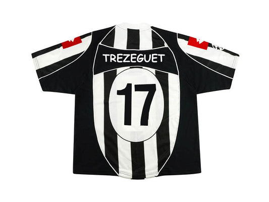 Juventus David Trezeguet 2002 2003 Retro Football Jersey Soccer Kit