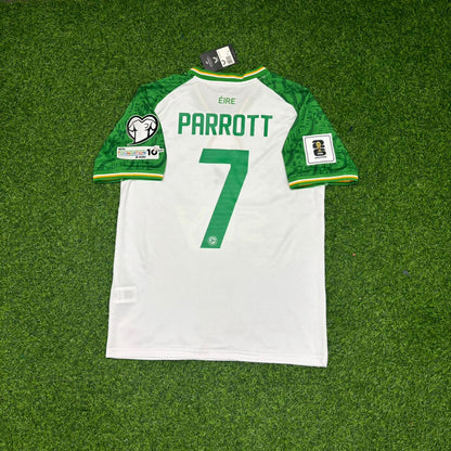 Troy Daniel Parrott Ireland White Football Kit