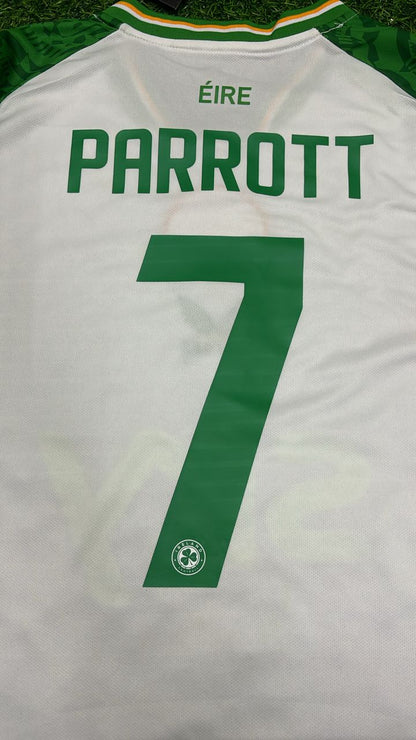 Troy Daniel Parrott Ireland White Football Kit