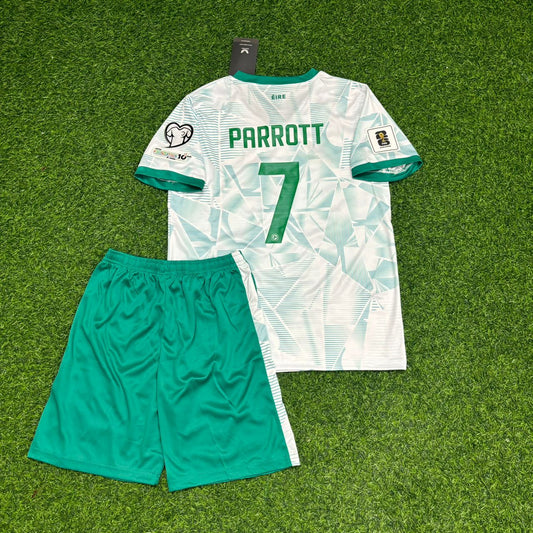 troy Parrott Ireland Éire Green 2026 World Cup Kids Football Jersey