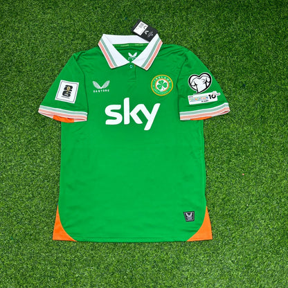 Troy Parrott Ireland Eire Green National Team Football Jersey Collection