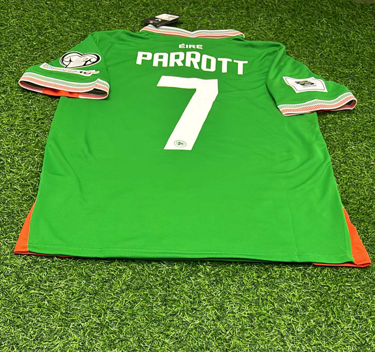 Troy Parrott Ireland Eire Green National Team Football Jersey Collection