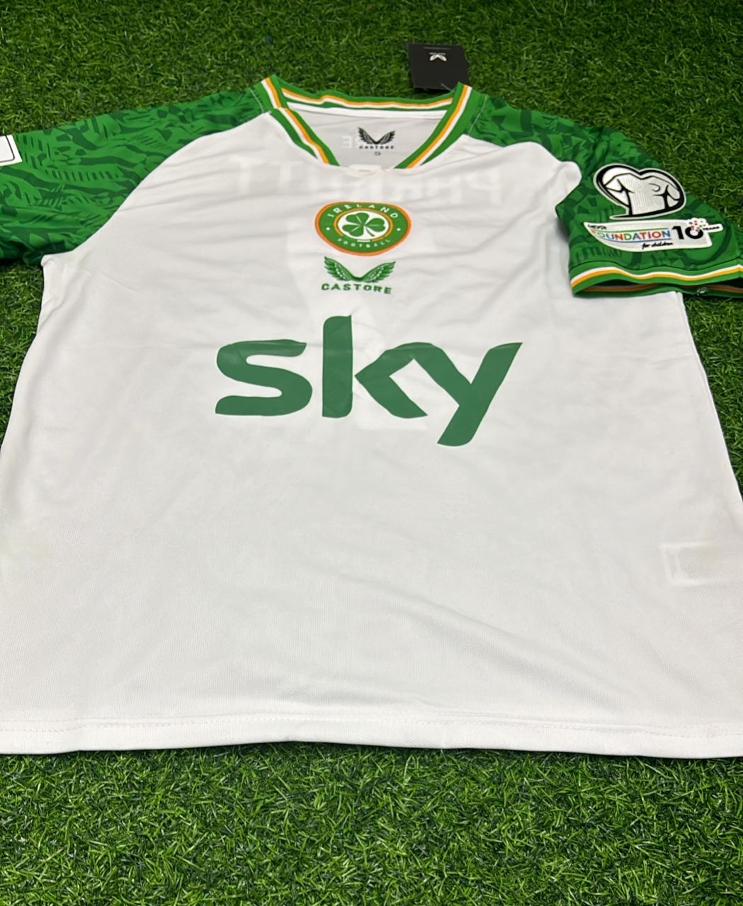Troy Parrott Ireland Éire National Team Football Jersey Collection