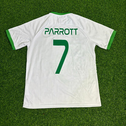 Troy Parrott 7- Ireland Vintage Special Edition White Football Jersey Collection