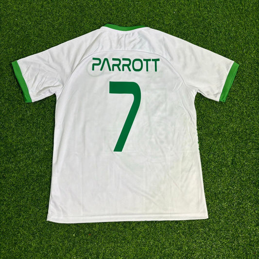 Troy Parrott 7- Ireland Vintage Special Edition White Football Jersey Collection