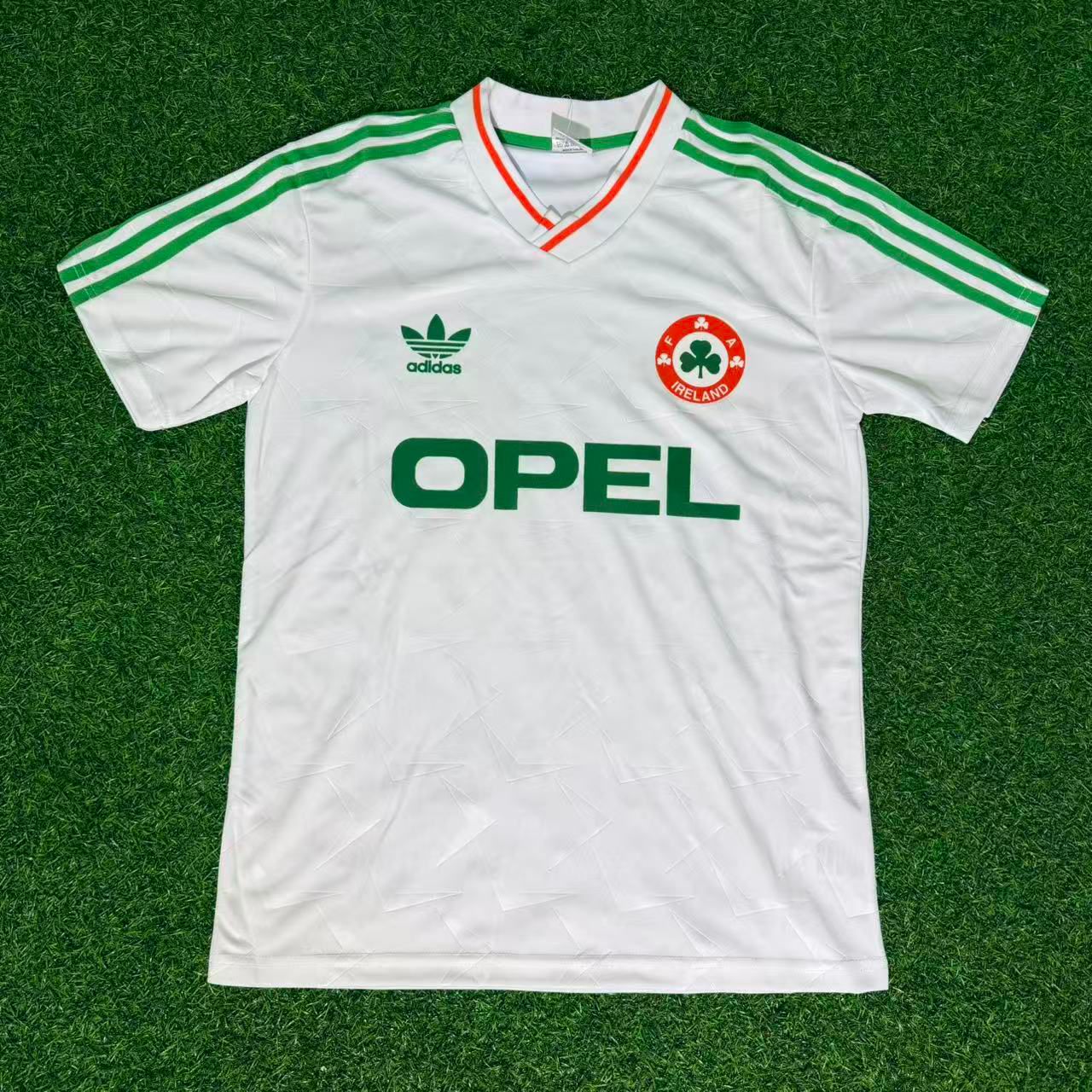 Paul McGrath Ireland White Legendary Anniversary Retro Football Jersey Collection