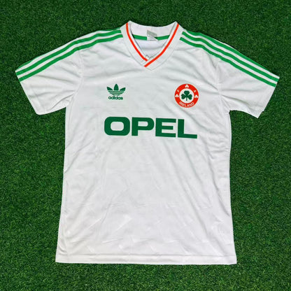 Paul McGrath Ireland White Legendary Anniversary Retro Football Jersey Collection