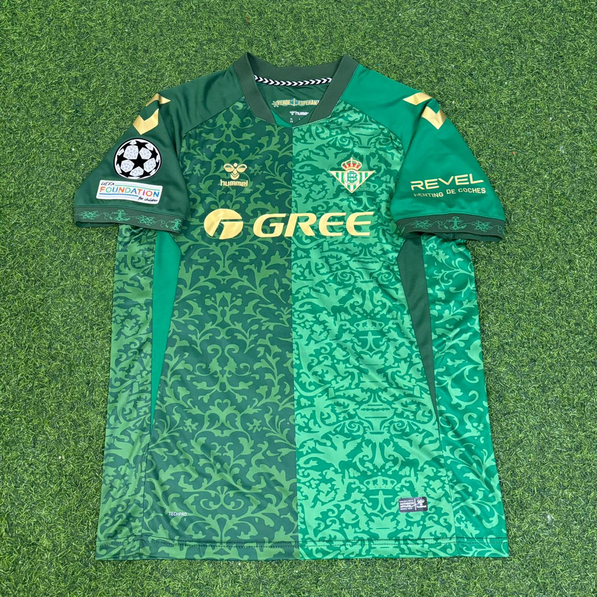 Troy Parrott Real Betis 2027 Awat Champions League Patch Football Jersey