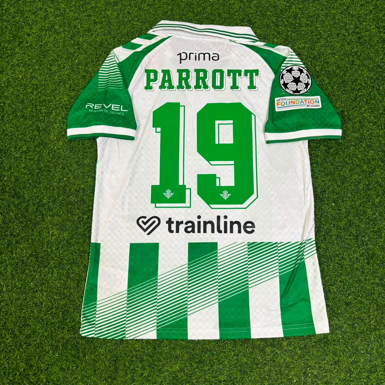 Troy Parrott Real Betis 2027 Home Green White Football Jersey