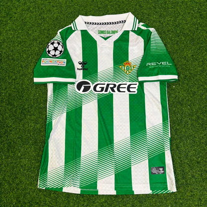 Troy Parrott Real Betis 2027 Home Green White Football Jersey