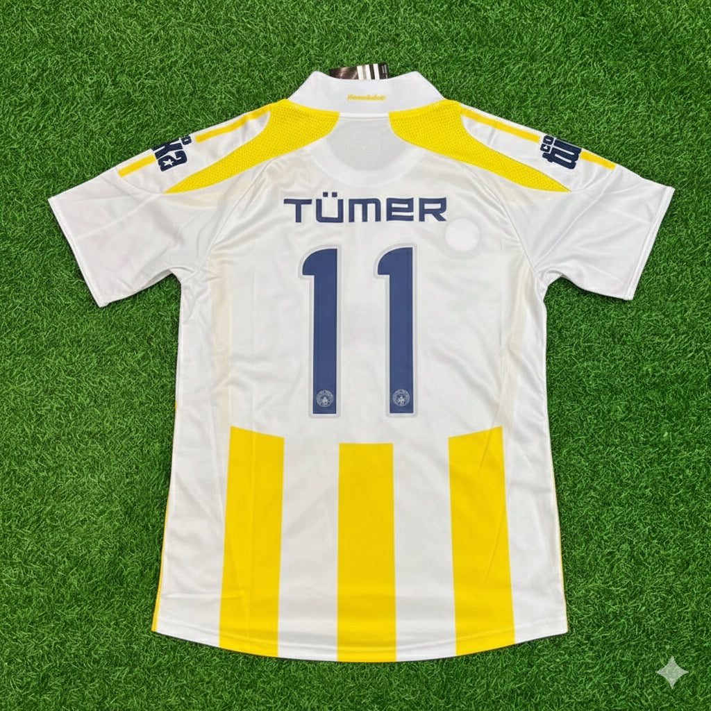 Tümer Metin Fenerbahçe 2007-2008 Retro Football Jersey