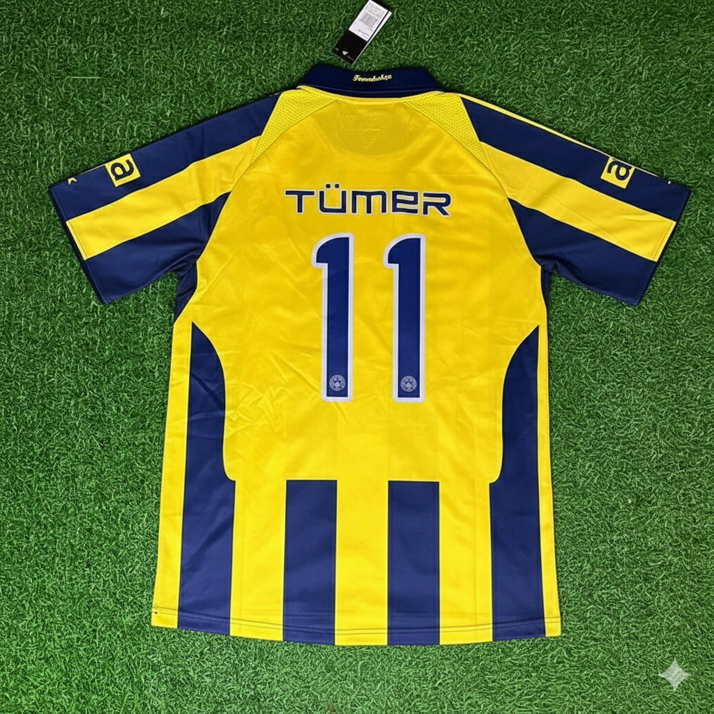 Tümer Metin Fenerbahçe 2008-2009 Retro Football Jersey