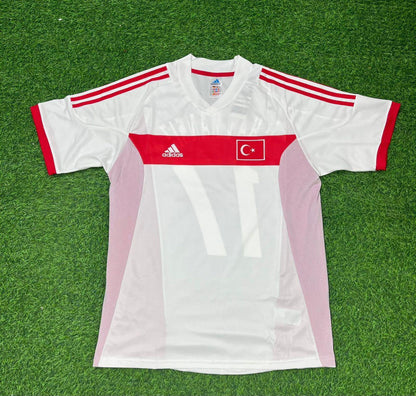 Ferdi Kadioglu Türkiye White Retro Football Jersey Kit