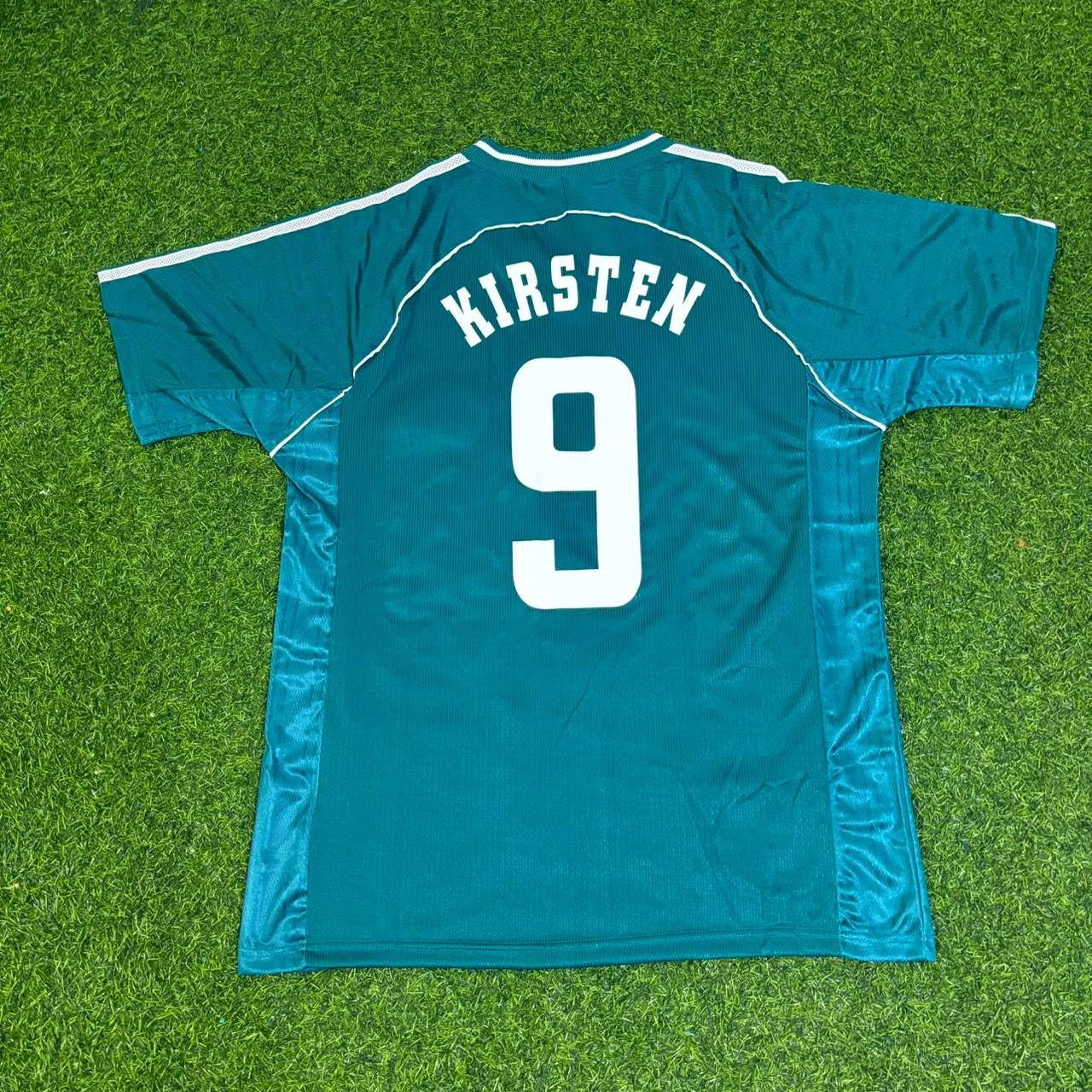 Germany World Cup 1998 Ulf Kirsten Away Retro Football Jersey