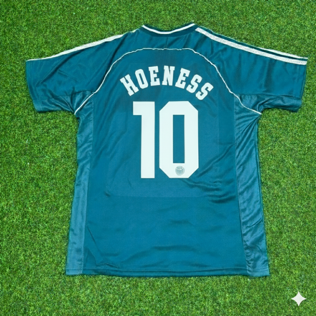 Uli Hoeness Germany Away Retro Football Jersey Kit
