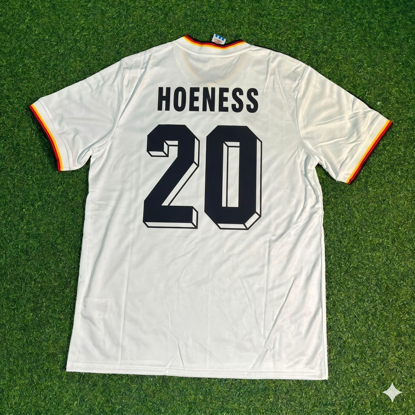 Dieter Hoeneß #20 Deutschland 1986 World Cup Retro Wein