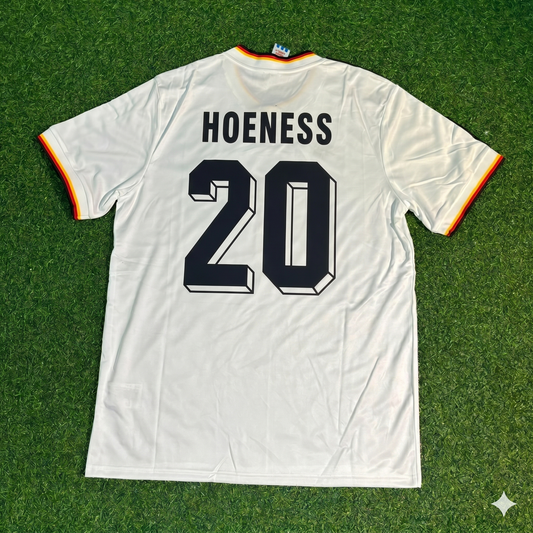 Dieter Hoeneß #20 Deutschland 1986 World Cup Retro Wein