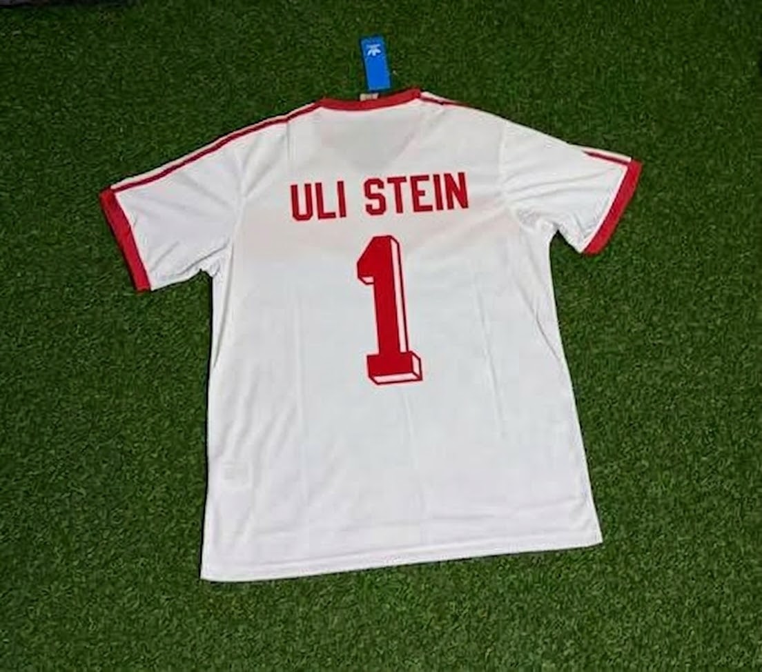 Hamburger SV Uli Stein #1 Retro 1983 Weiß Fußball Football Jersey
