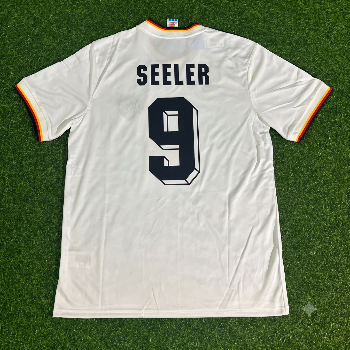 Germany World Cup 1986 Uwe Seeler Retro Football Jersey Kit (