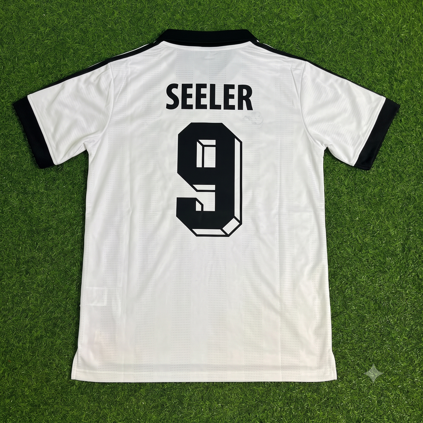 Uwe Seeler Deutschland 1992 Retro Polo Fußballtrikot Jersey
