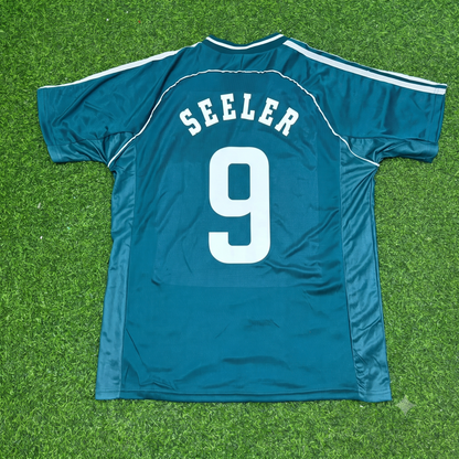 Germany World Cup 1998 Uwe Seeler Away Retro Football Jersey