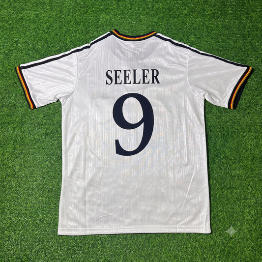 Uwe Seeler Deutschland EM 1996 Finale Heim Retro Fußballtrikot Set Jersey