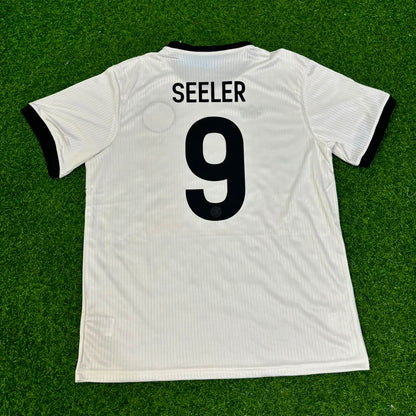 Uwe Seeler Germany 125 Year Special White Football Jersey Paradise Edition