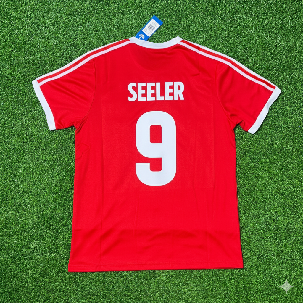 Uwe Seeler Hamburger SV Rotes Heimtrikot Retro Fußballtrikot Special Edition