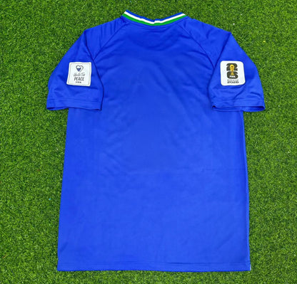 Uzbekistan 2026 World Cup Home Blue Football Jersey