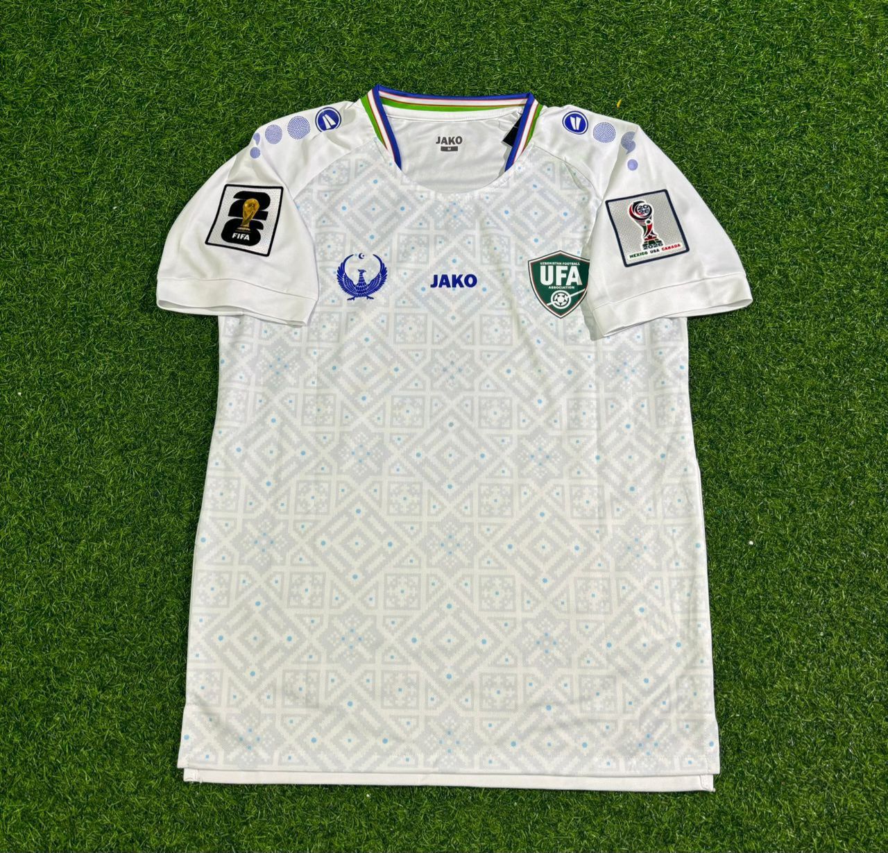 Uzbekistan World Cup 2026 Otabek Shukurov Football Jersey