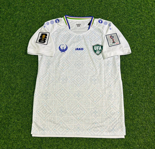 Uzbekistan World Cup 2026 Otabek Shukurov Football Jersey