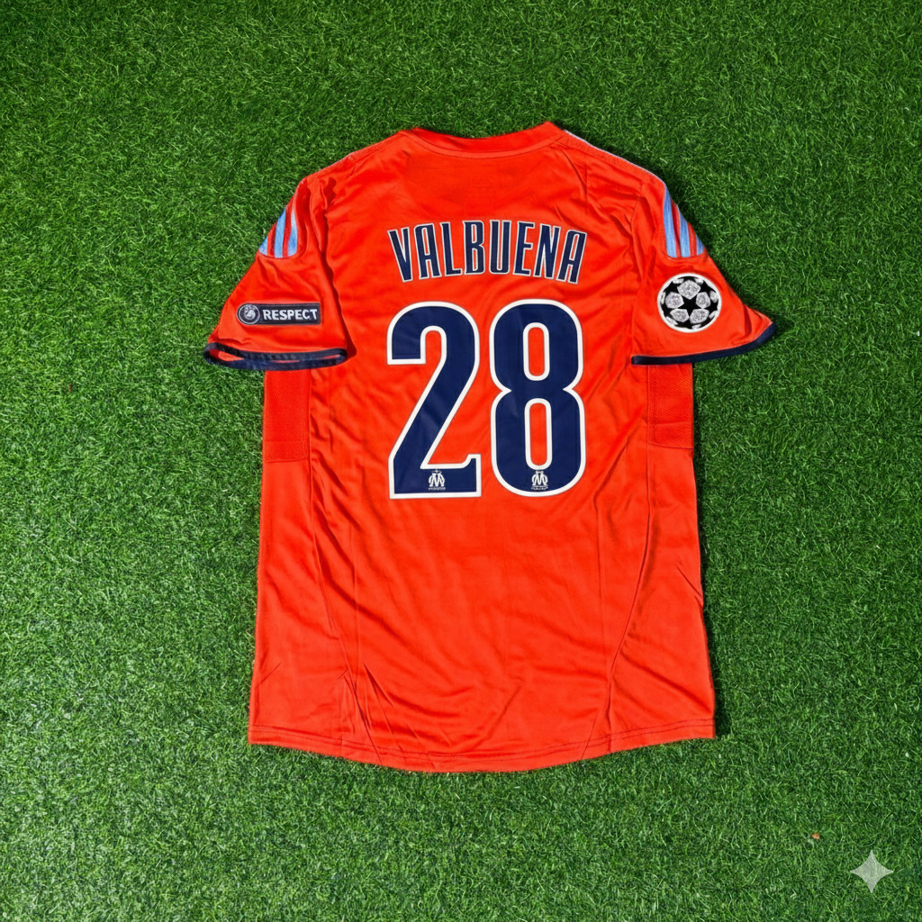 Mathieu Valbuena Marseille Retro Football Jersey Collection