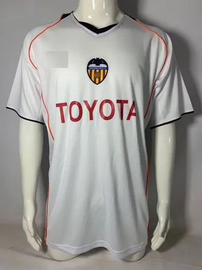 Valencia CF 2004 2005 Retro Football Jersey Kit