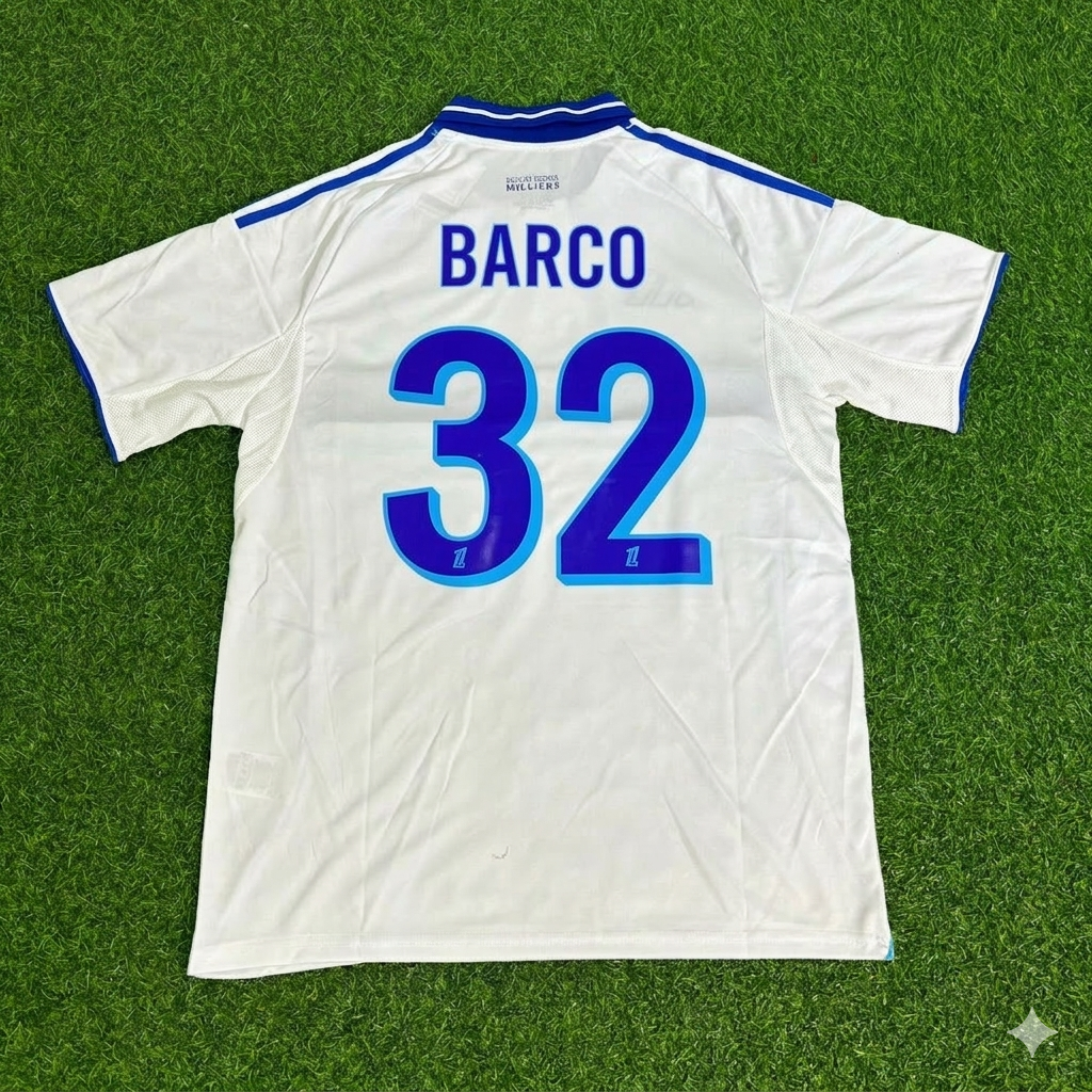 Valentín Barco 32- Strasbourg 2026 Football Jersey Kit