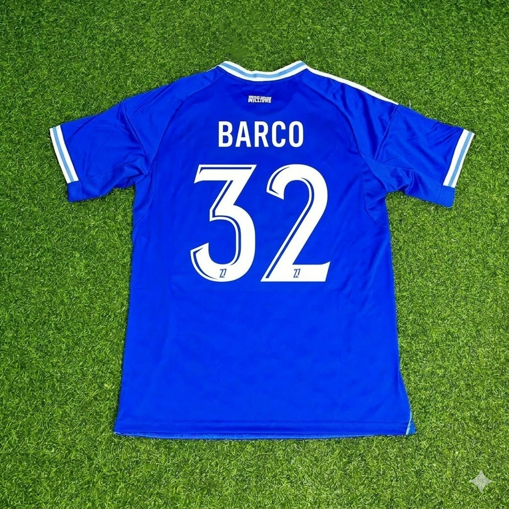 Valentín Barco 32- Strasbourg 2026 Football Jersey