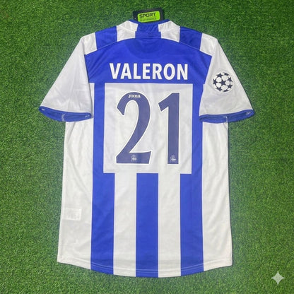 Juan Carlos Valeron Deportivo La Coruna 2003 2004 Retro Football Jersey