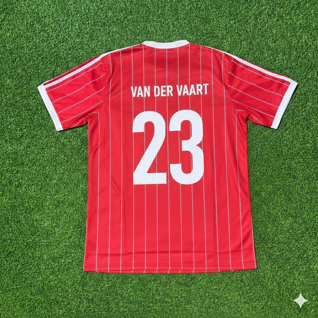 Rafael Van der Vaart Hamburger SV Rotes Heimtrikot Retro Fußballtrikot Jersey