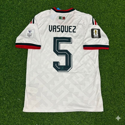 Johan Vasquez Vega Mexico 2026 World Cup Home Green Football Jersey