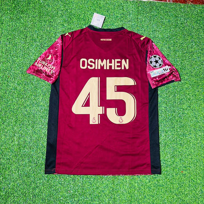 Victor Osimhen #45 Galatasaray 2025 2026 Third Alternative Football Jersey Kit