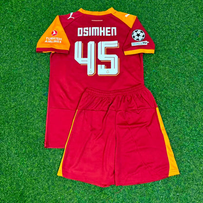 Galatasaray 2026-2027 Victor Osimhen Champions League Kids Football Jersey