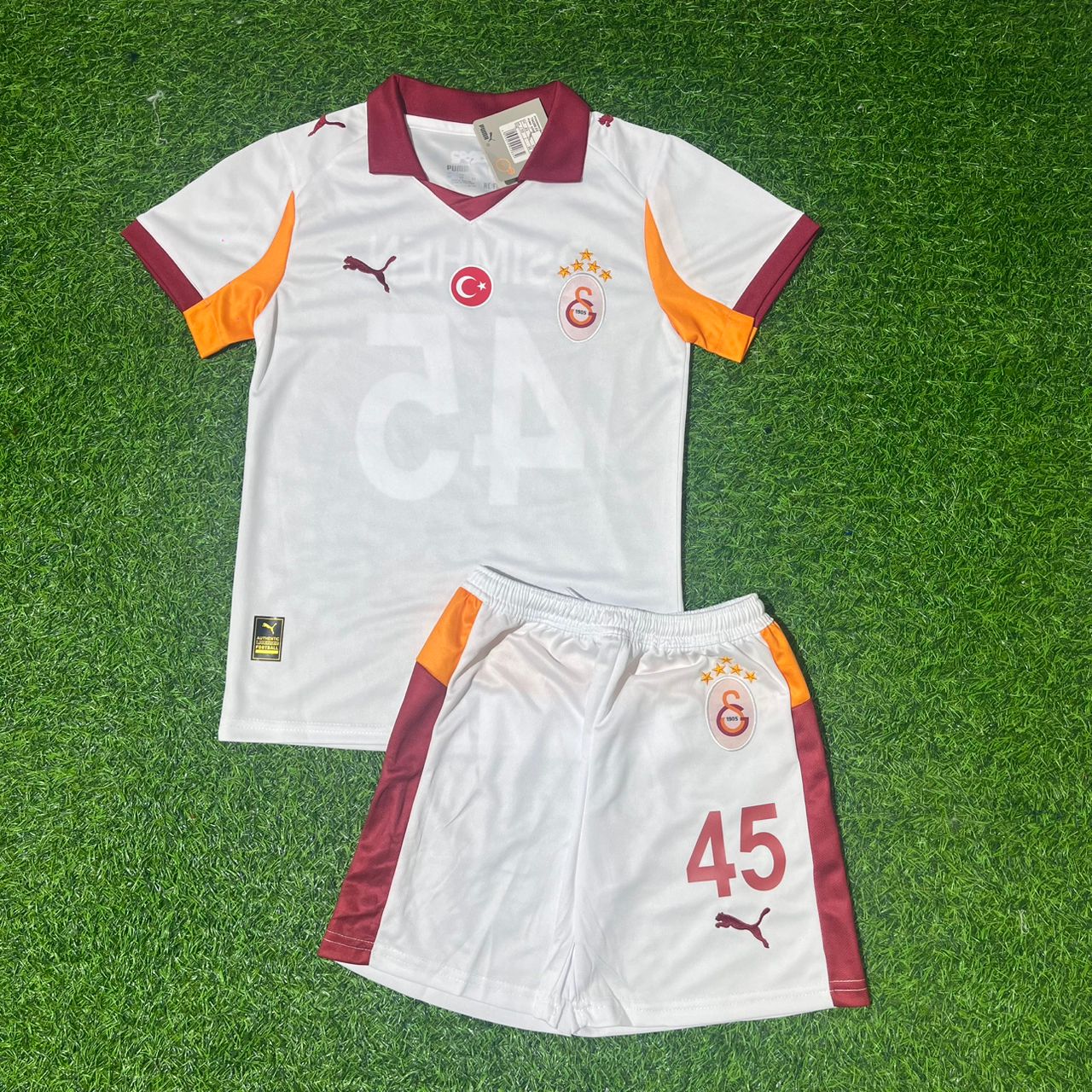 Victor Osimhen 45 Galatasaray Cocuk Formasi Kids Kit Set