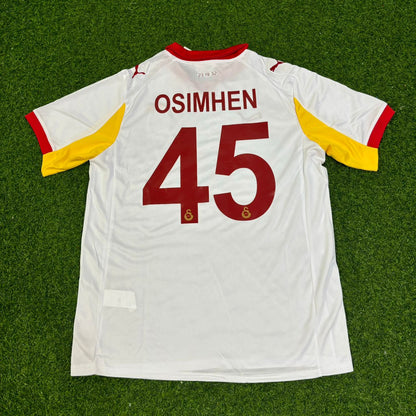 Victor Osimhen Galatasaray 2026-2027 Third White Football Jersey