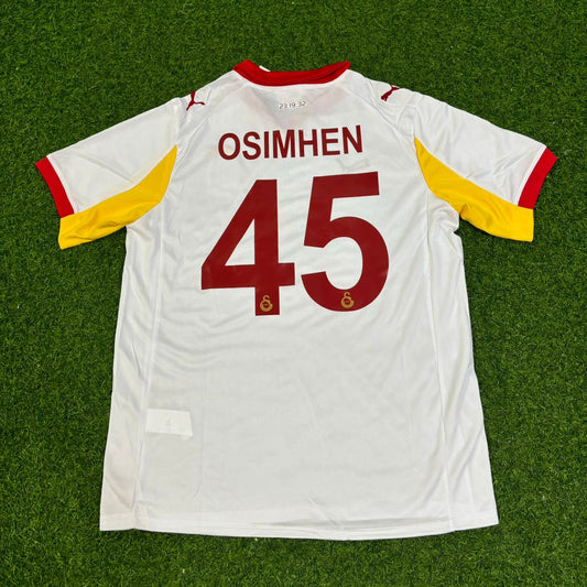 Victor Osimhen Galatasaray 2026-2027 Third White Football Jersey