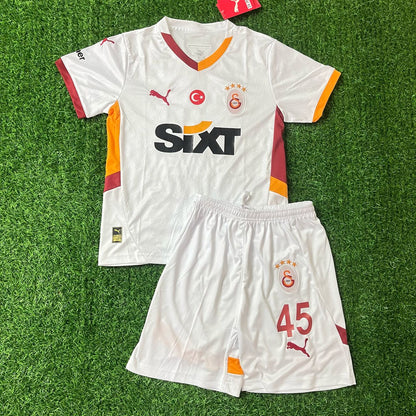 Mauro Icardi 9 Galatasaray Beyaz Cocuk Formasi Kids Kit Set